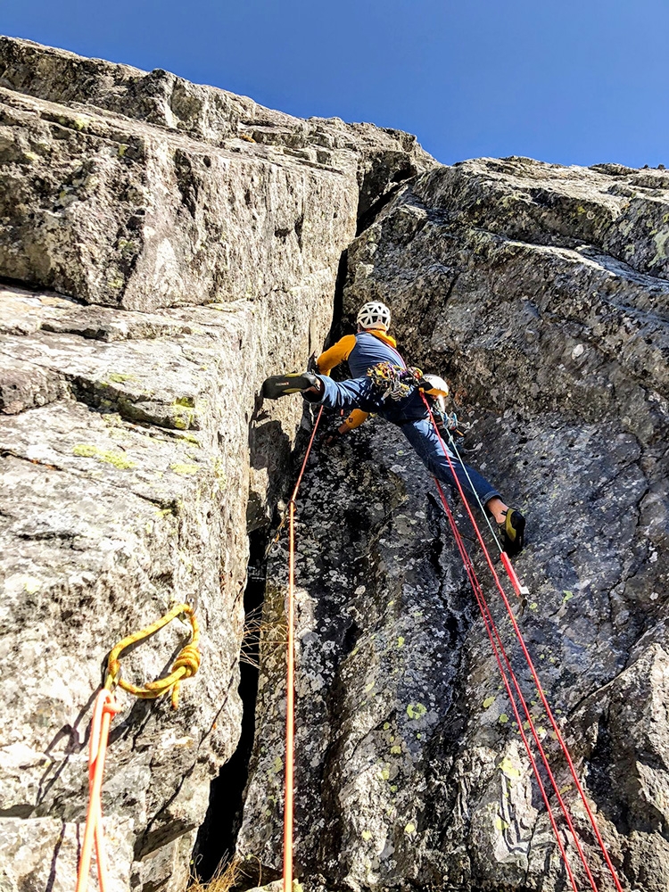 The Rooster Ridge, Val Gerola, Cima di Ponteranica, Cristian Candiotto, Mirko Basso