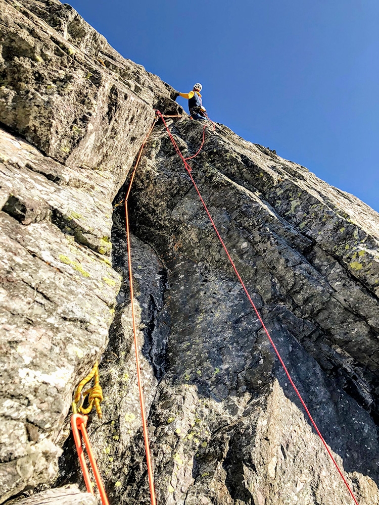 The Rooster Ridge, Val Gerola, Cima di Ponteranica, Cristian Candiotto, Mirko Basso