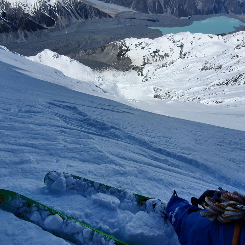 Aoraki Caroline Face, New Zealand, Joe Collinson, Will Rountree, Sam Smoothy