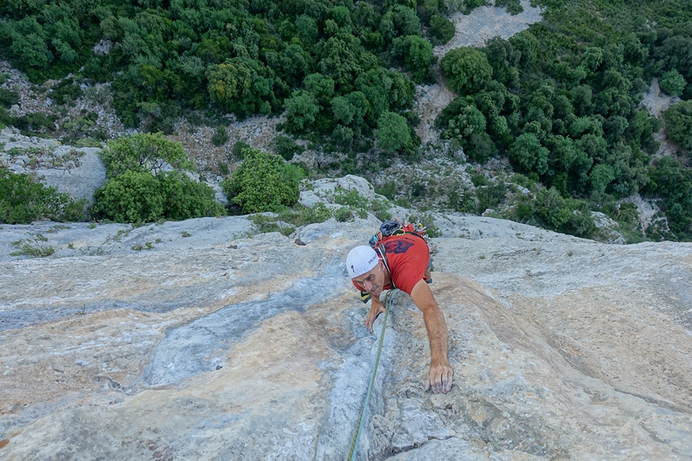 A piede libero, Punta Argennas, Sardegna, Alessandro Baù, Mirco Grasso