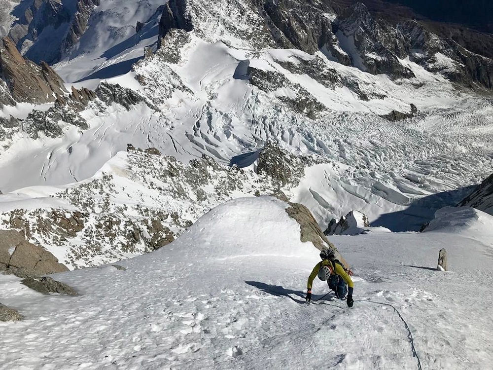 Cascata Major, Mont Blanc, Francesco Civra Dano, Giuseppe Vidoni 