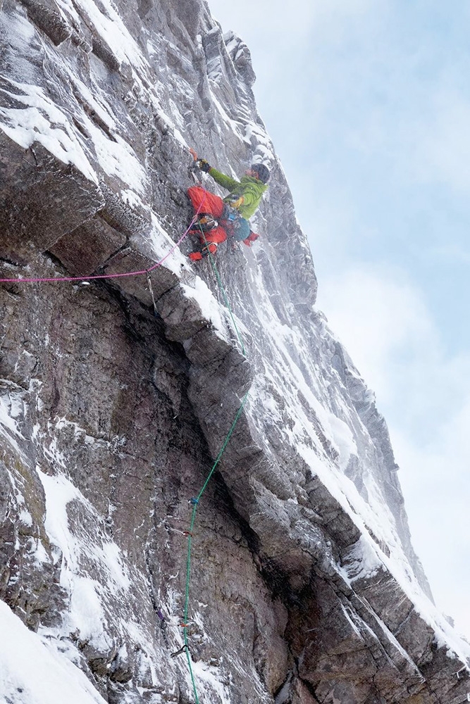 Scottish winter climbing, Beinn Eighe, Greg Boswell, Hamish Frost, Graham McGrath