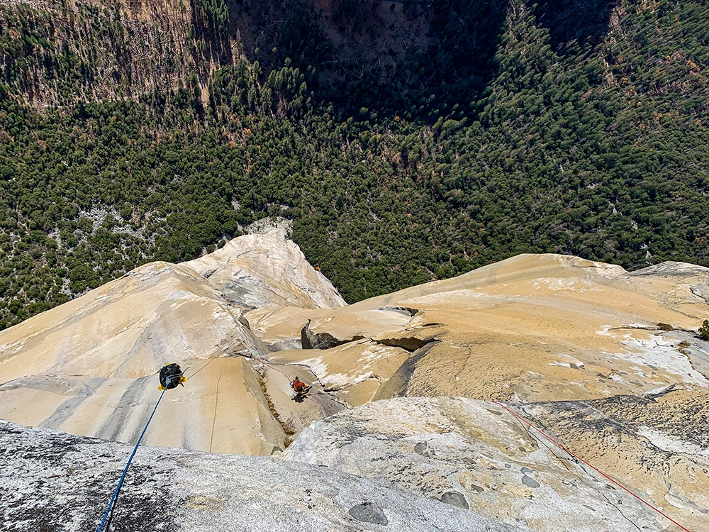 The Nose, El Capitan, Yosemite, Stefano Ragazzo, Silvia Loreggian