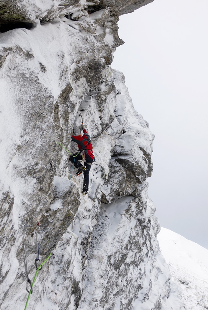 Princess Cut, Ben Wyvis, Scotland, Simon Richardson, Mark Robson, climbing, winter climbing