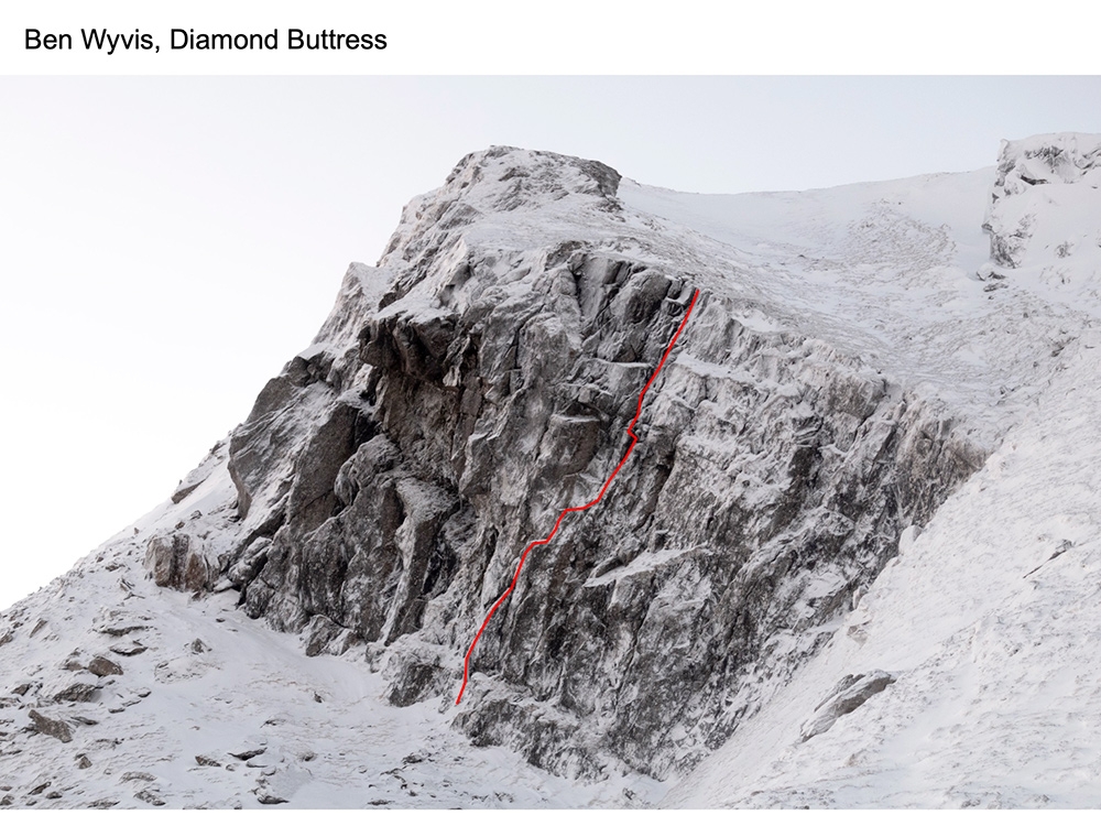 Princess Cut, Ben Wyvis, Scotland, Simon Richardson, Mark Robson, climbing, winter climbing