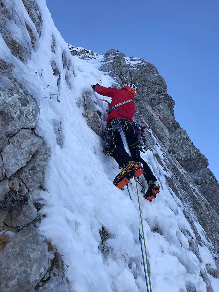 Pizzo Deta, Appennino Centrale, Diretta Cianfarani-Rossi, Giovanni Maria Cianfarani, Marco Rossi