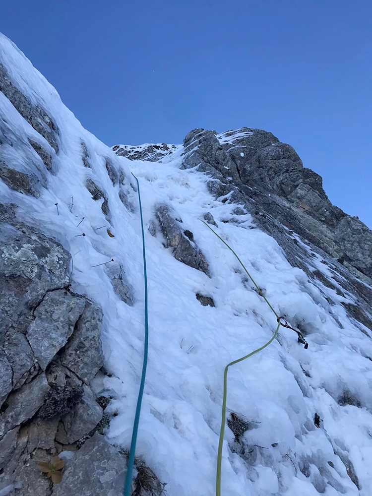 Pizzo Deta, Appennino Centrale, Diretta Cianfarani-Rossi, Giovanni Maria Cianfarani, Marco Rossi