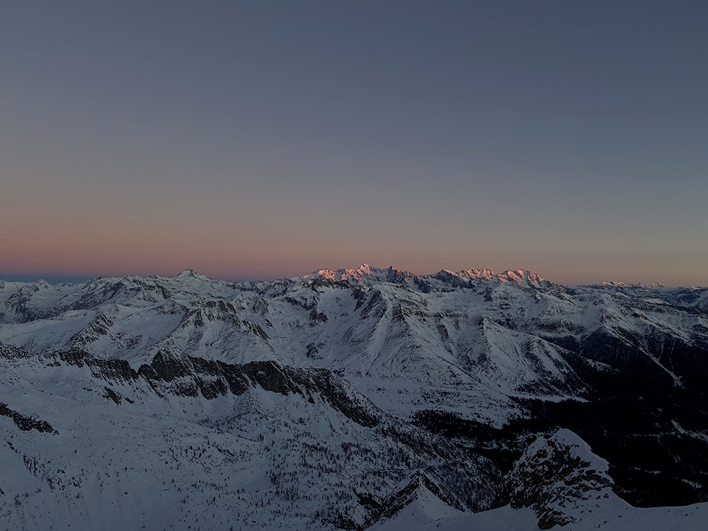 Cima Busazza, Adamello – Presanella, Strapazzati dalla Luna Piena, Emanuele Andreozzi, Matteo Faletti, Francesco Nardelli
