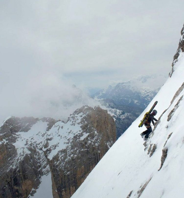 Dolomite extreme skiing, Francesco Vascellari
