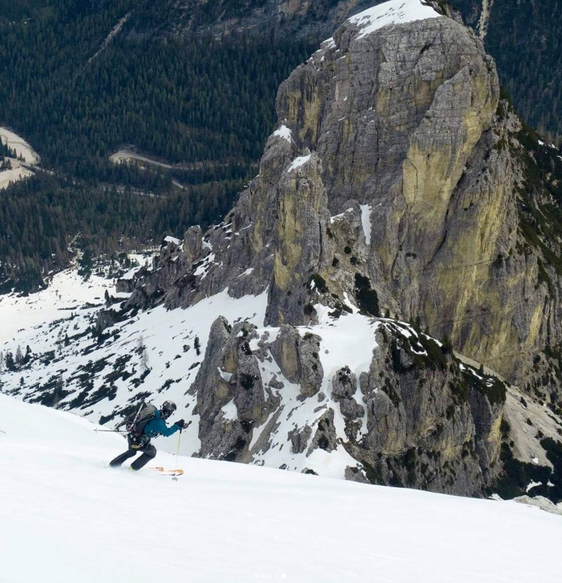 Dolomite extreme skiing, Francesco Vascellari