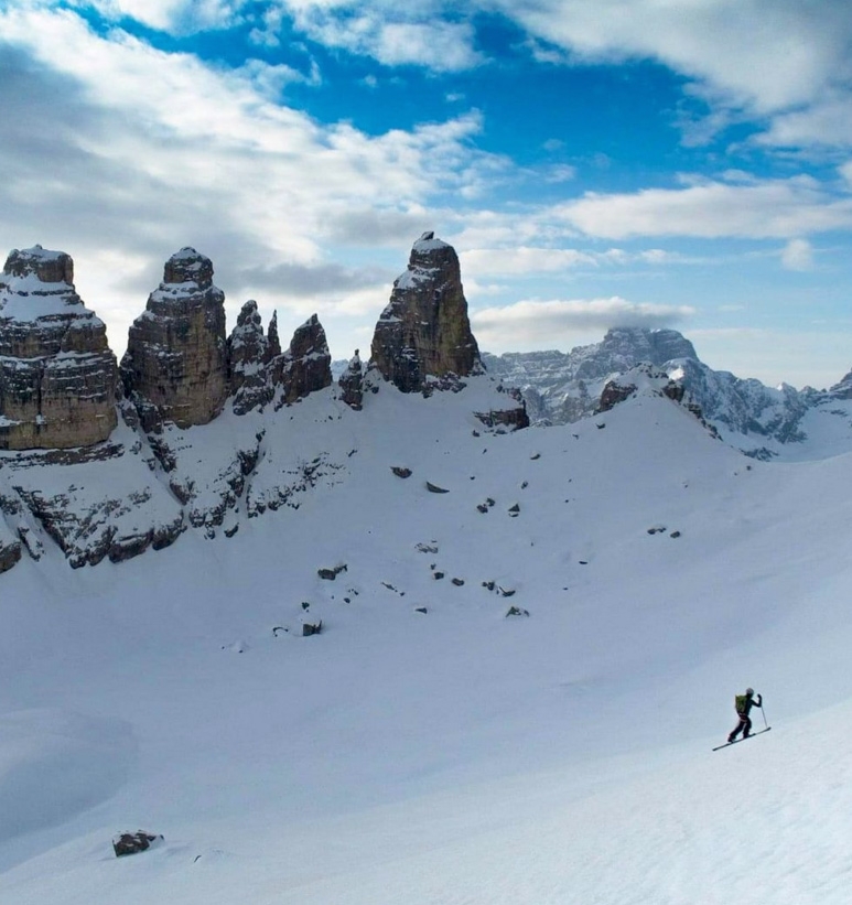 Dolomiti sci ripido, Francesco Vascellari