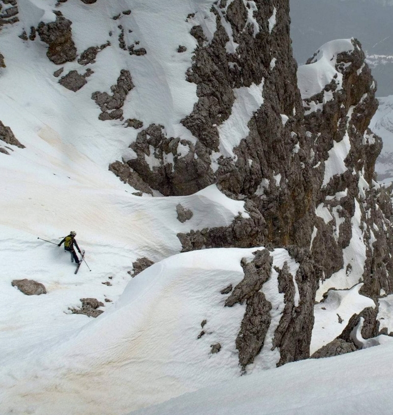 Dolomiti sci ripido, Francesco Vascellari