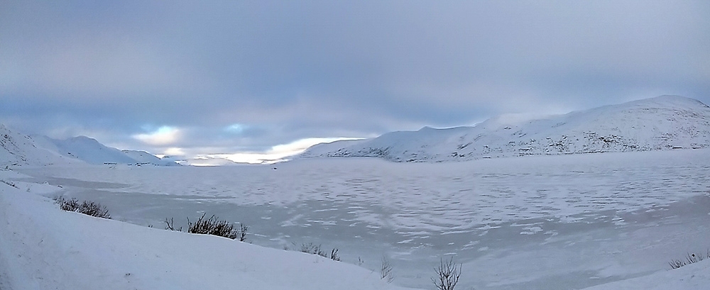 Norvegia cascate di ghiaccio