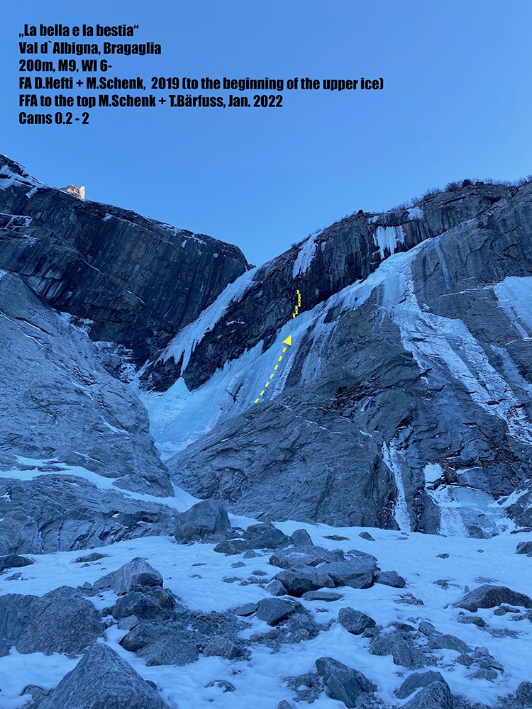 La bella e la bestia, Valle Albigna, Val Bregaglia