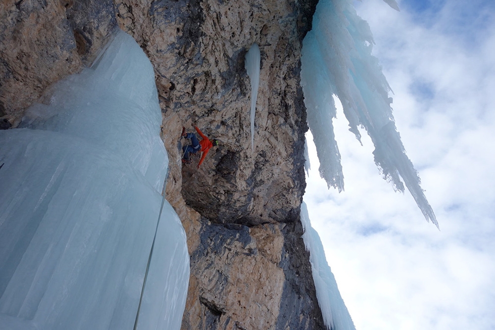 Corona Clean, Val Travenanzes, Dolomiti, Simon Kehrer, Lukas Troi