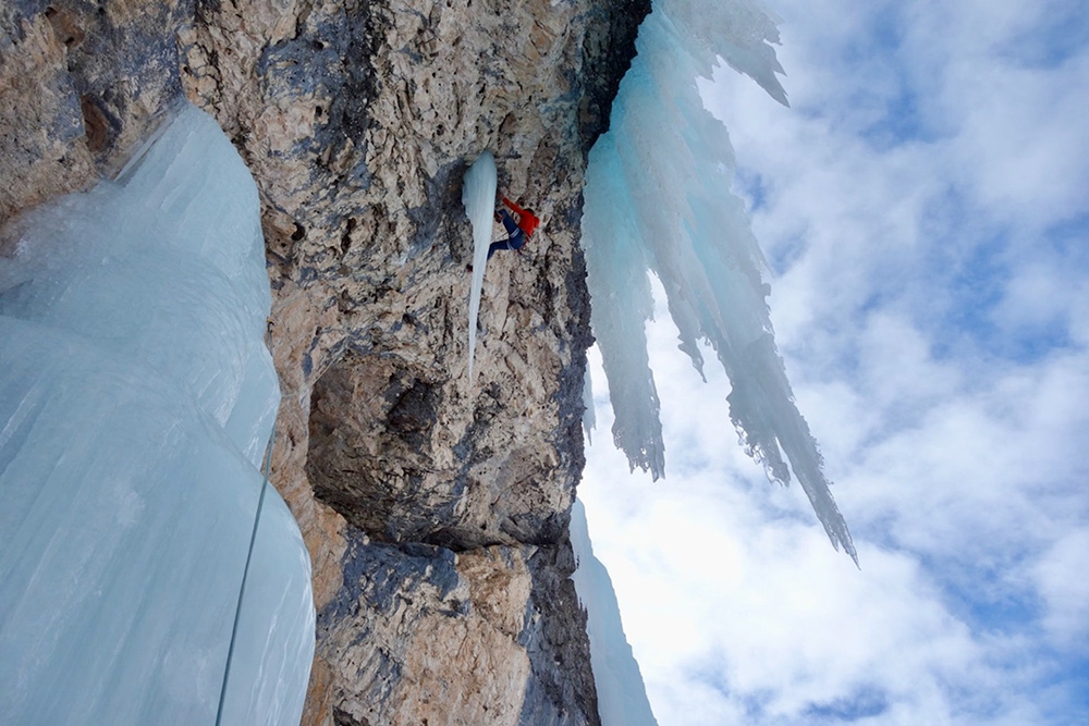 Corona Clean, Val Travenanzes, Dolomiti, Simon Kehrer, Lukas Troi