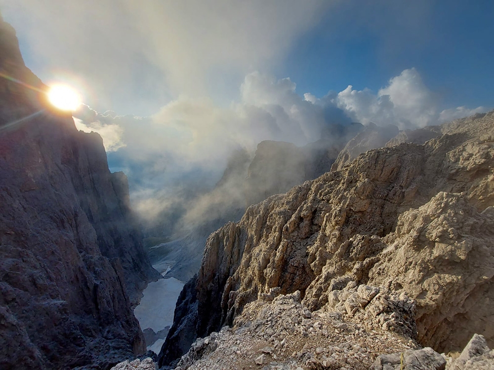 Fiaba della Sera, Pala di San Martino, Dolomiti, Alessandro Baù, Alessandro Beber, Pale di San Martino, Dolomiti,