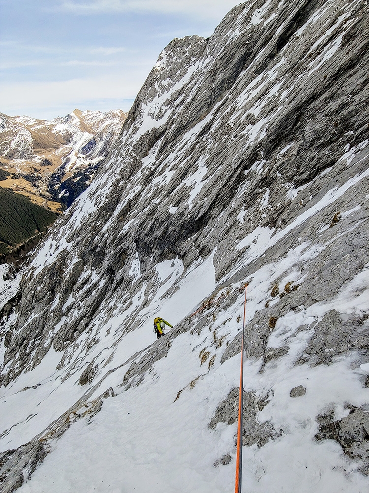 Monte Pegherolo, Alpi Orobie, Cristian Candiotto, Chiara Grattarola, Benigno Balatti