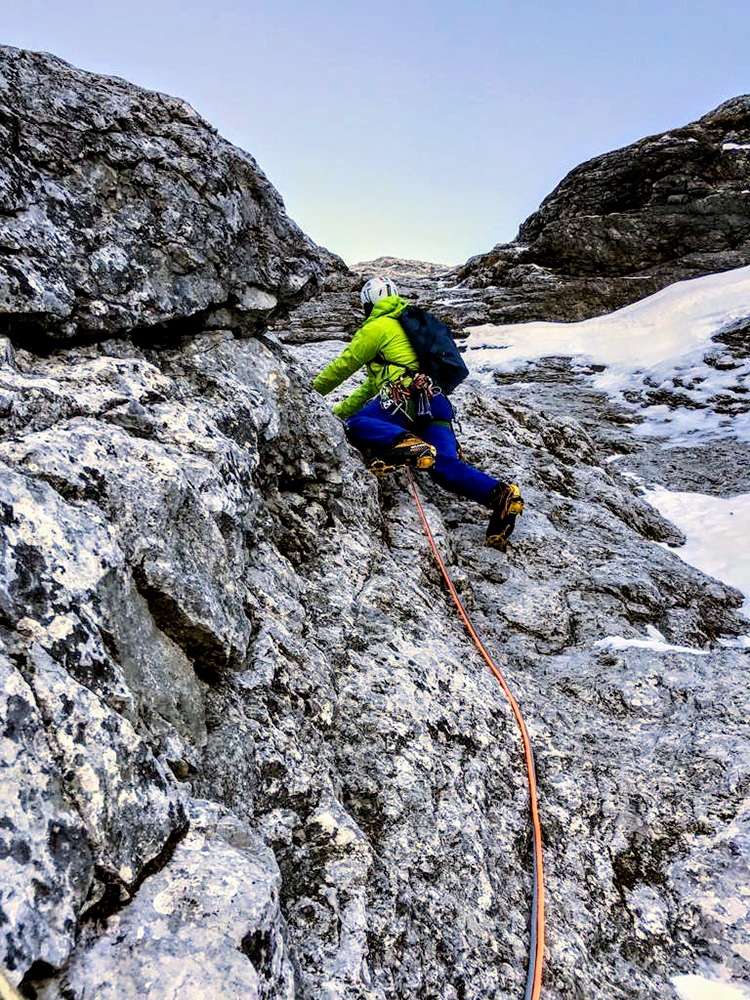 Monte Pegherolo, Bergamasque Alps, Cristian Candiotto, Chiara Grattarola, Benigno Balatti