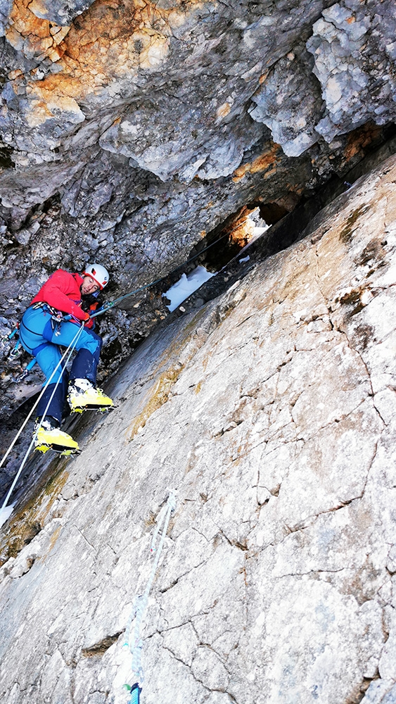 Dolomiti di Braies, Cime Campale, Manuel Baumgartner, Martin Baumgartner