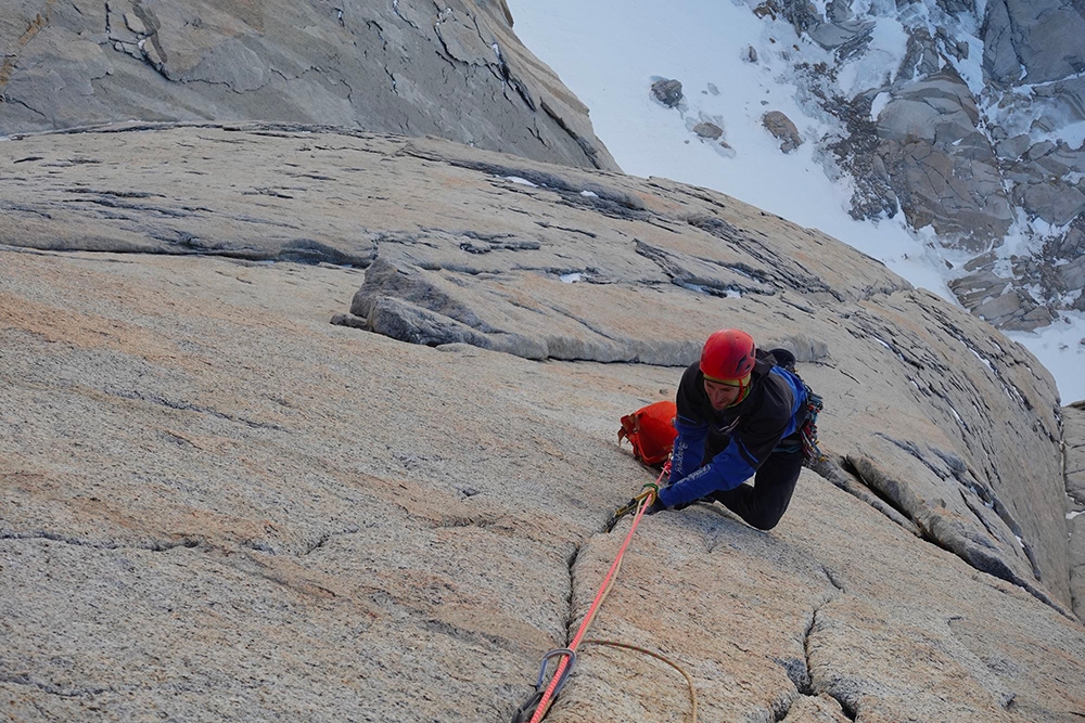 Pain and Gain, Aguja Desmochada, Patagonia, Ondrej Húserka, Jozef Kristoffy