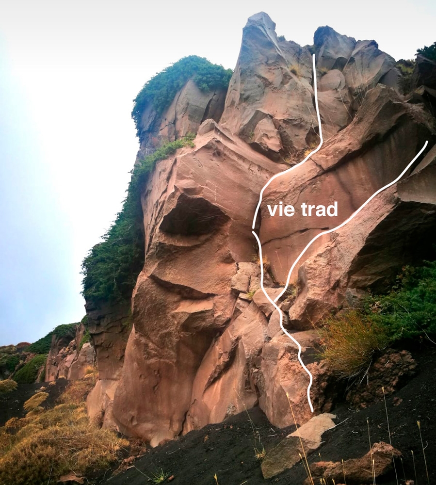 Etna climbing, Sicily, Costa Fugazza