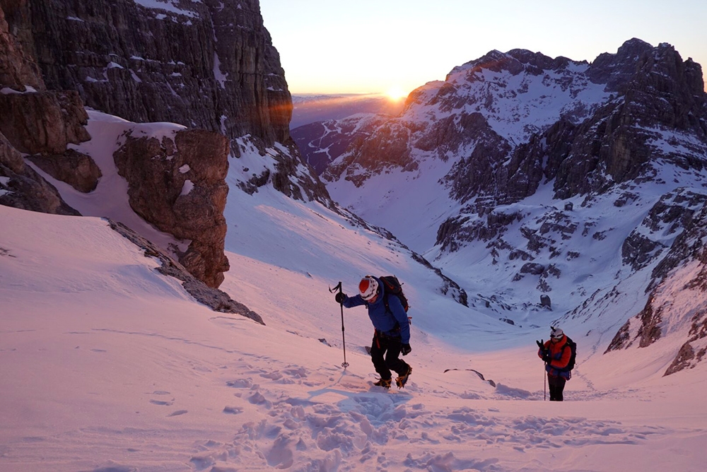 Davide Sassudelli, Campanile Basso, Dolomiti di Brenta, Matteo Pavana, Stefano Piatti
