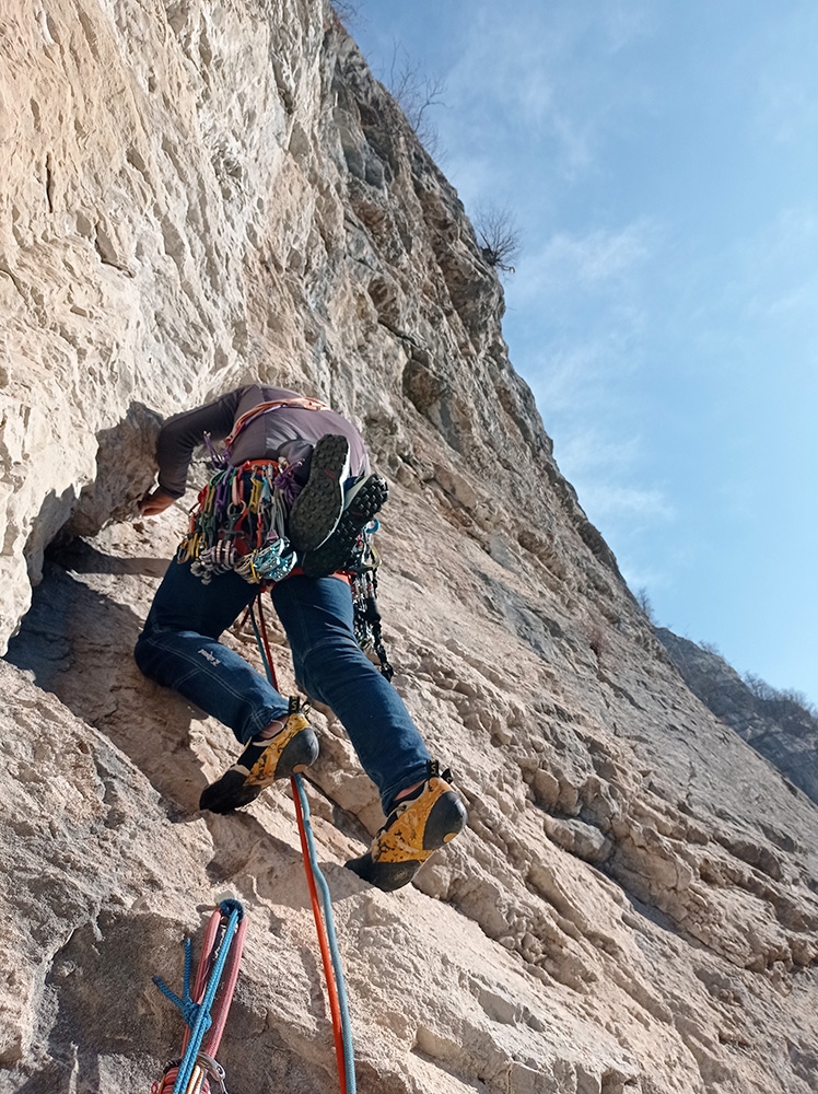 Danza Macabra, Gola del Limarò, Valle del Sarca, Marco Pellegrini, Francesco Salvaterra