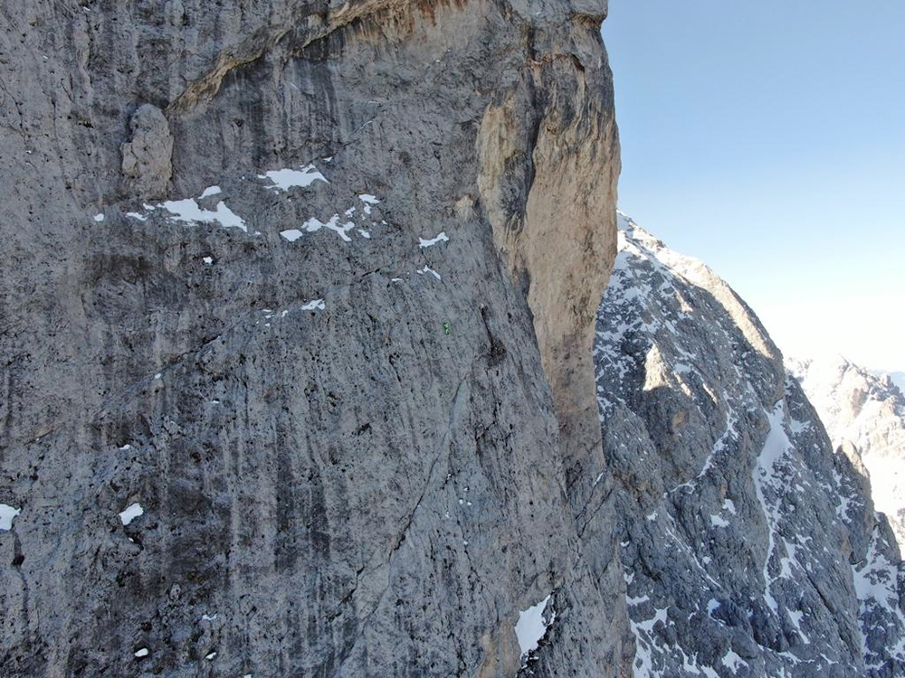 Simon Gietl, Hruschka, Sass de Putia, Dolomiti