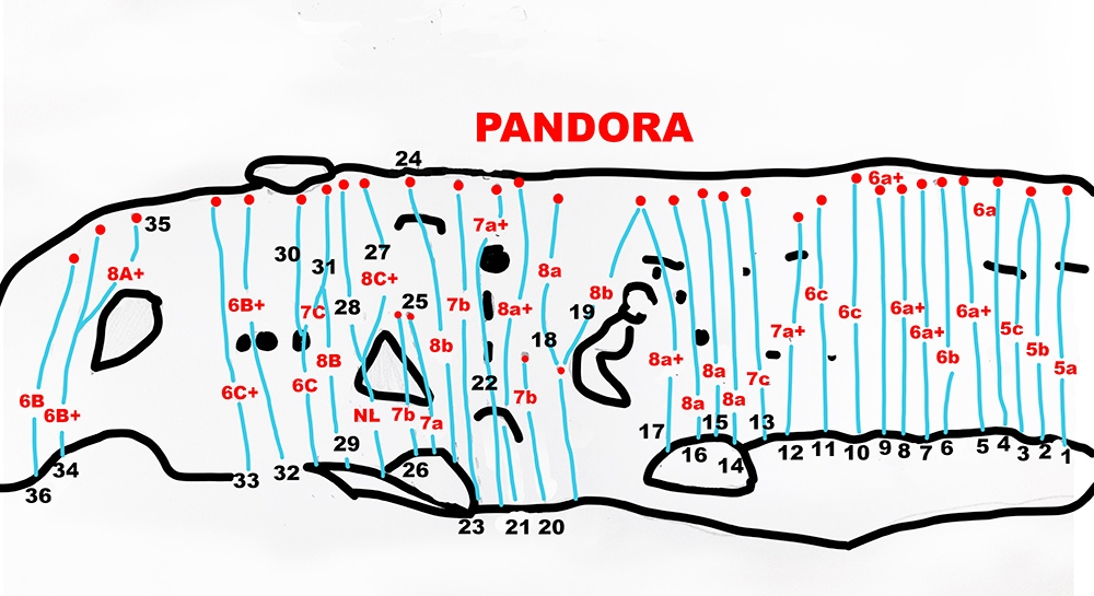 Pandora, Sicilia, arrampicata, Dario Di Gabriele
