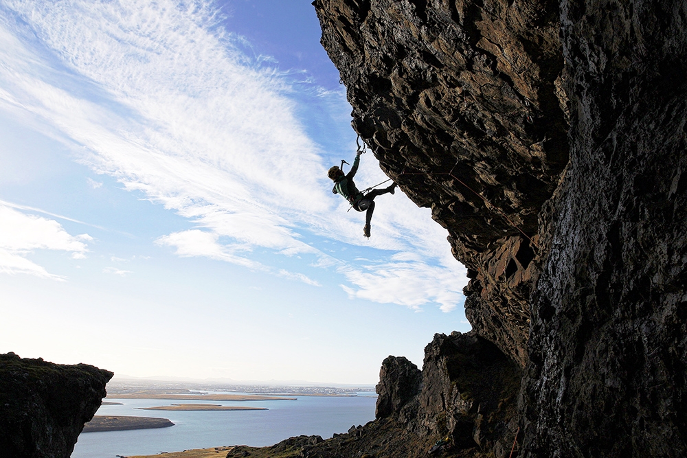 Buahellir, drytooling, Iceland, Matteo Meucci