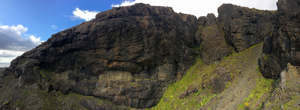 Buahellir, drytooling, Iceland, Matteo Meucci
