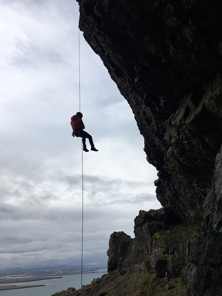 Buahellir, drytooling, Islanda, Matteo Meucci