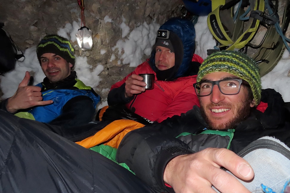 Civetta, Dolomites, Solleder - Lettenbauer, Nicola Bertoldo, Diego Dellai, Marco Toldi