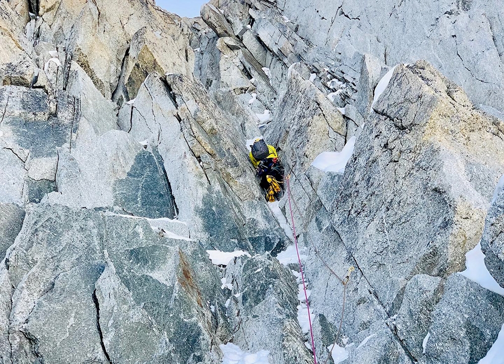 Goulotte Desperados, Tour Ronde, Monte Bianco, Niccolò Bruni, Gianluca Marra