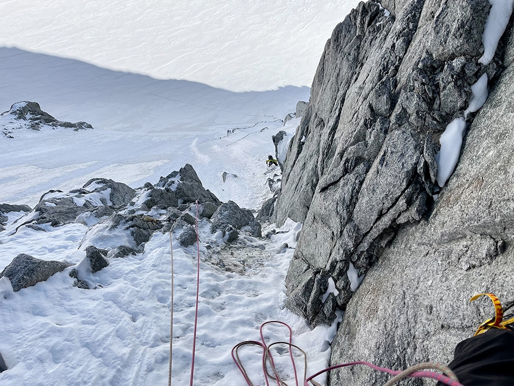 Goulotte Desperados, Tour Ronde, Mont Blanc, Niccolò Bruni, Gianluca Marra