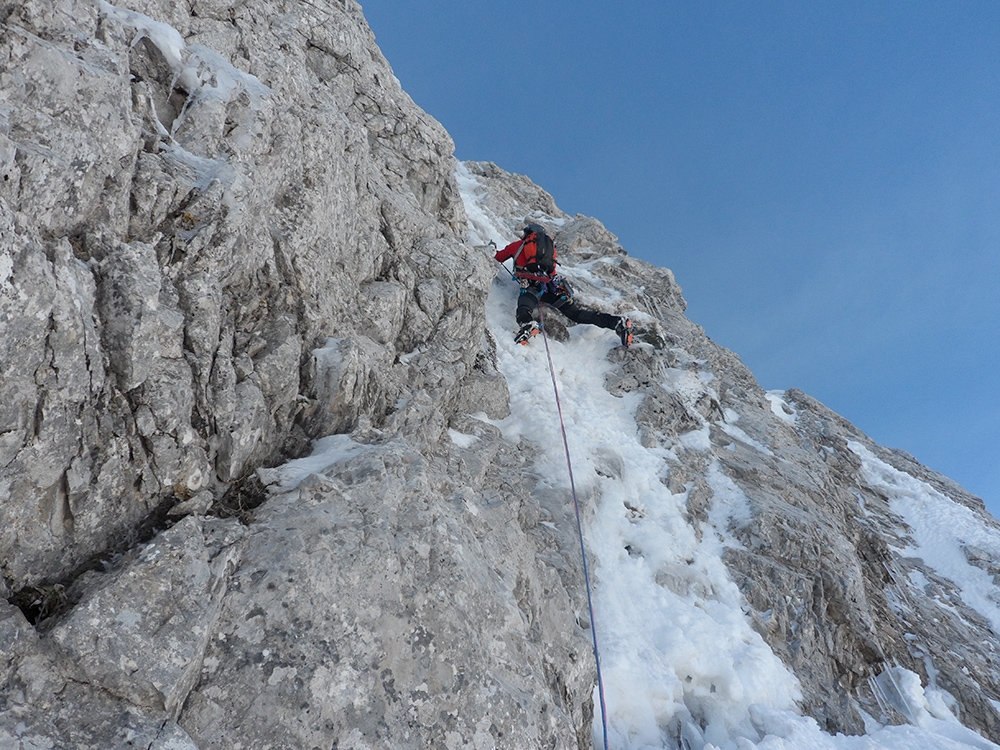 Punta Innominata, Gruppo del Monte Terminillo, Apennines, Pino Calandrella, Fabio D’Adamo, Stefano Cascavilla