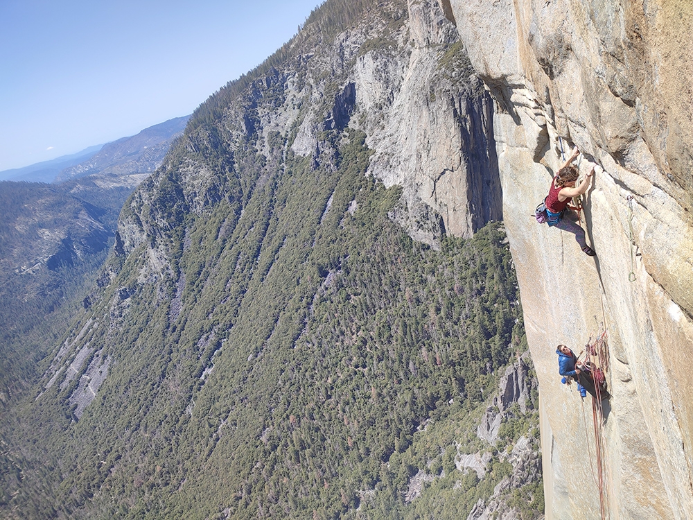 Soline Kentzel, Sébastien Berthe, Golden Gate, El Capitan, Yosemite, USA
