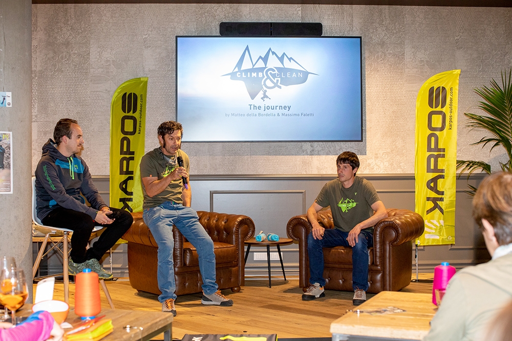 Climb and Clean 2022, Matteo Della Bordella, Massimo Faletti