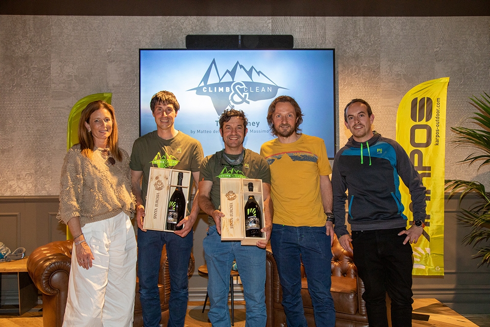 Climb and Clean 2022, Matteo Della Bordella, Massimo Faletti