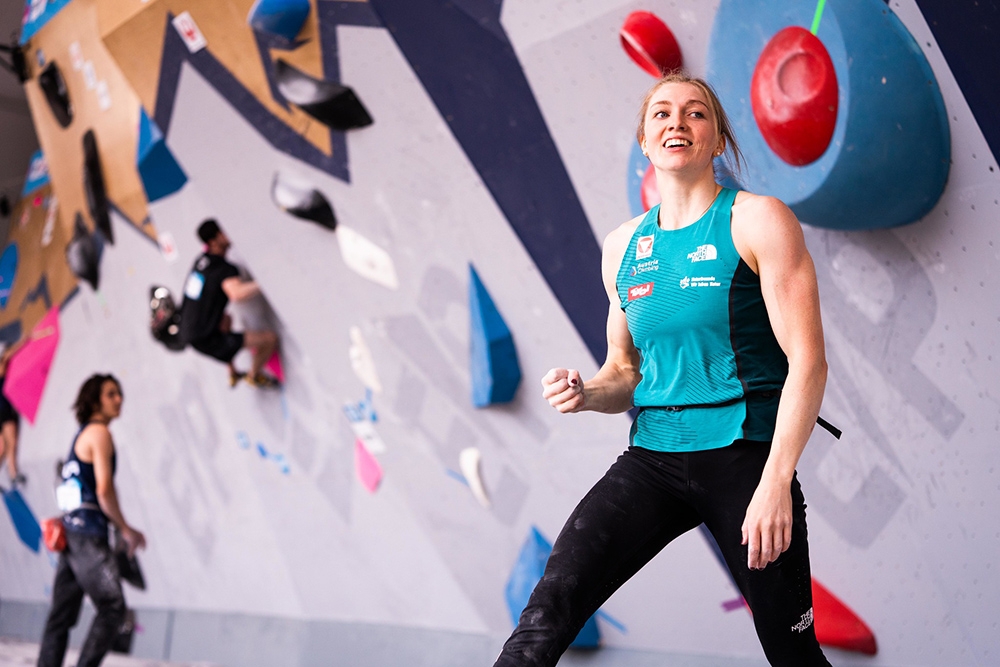 Franziska Sterrer, Salt Lake City, Coppa del Mondo Boulder 2022