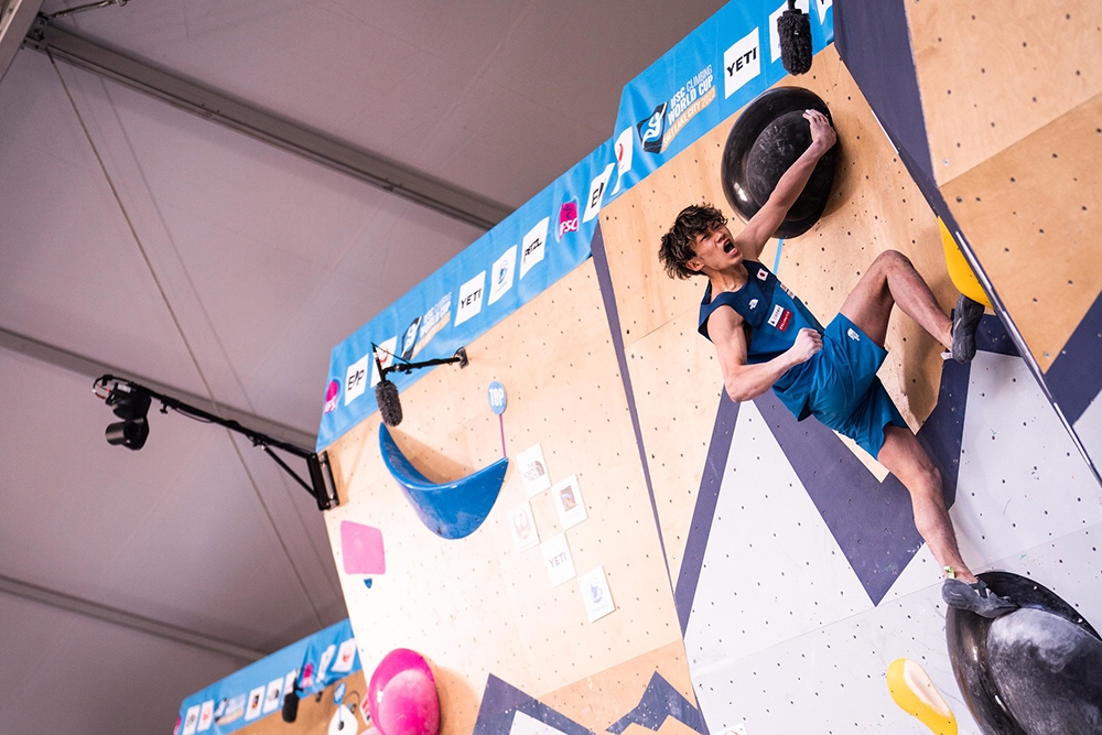 Yoshiyuki Ogata, Salt Lake City, Coppa del Mondo Boulder 2022