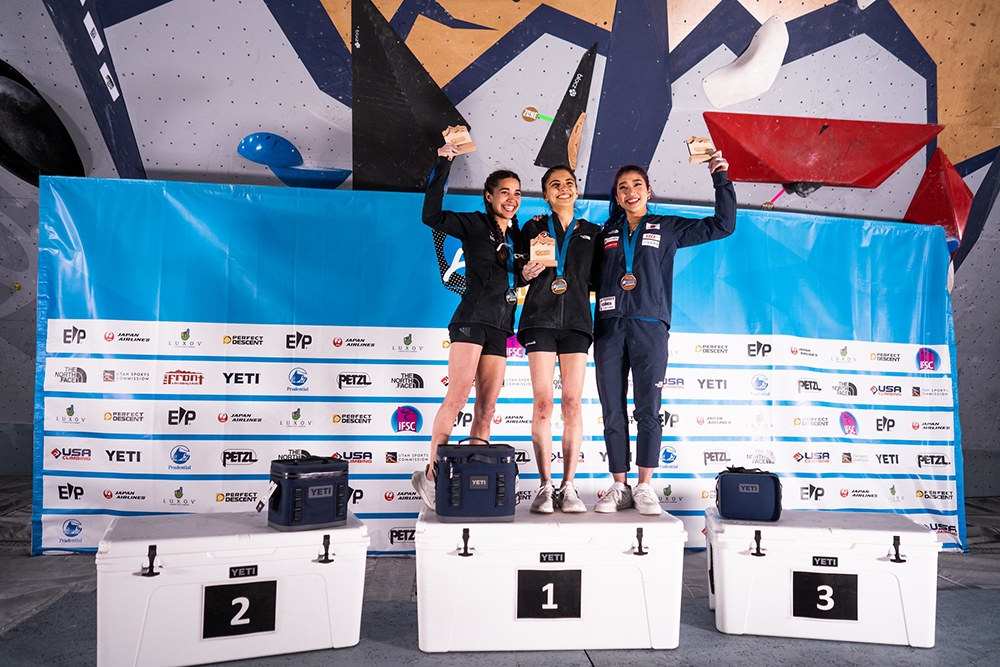 Salt Lake City, Coppa del Mondo Boulder 2022
