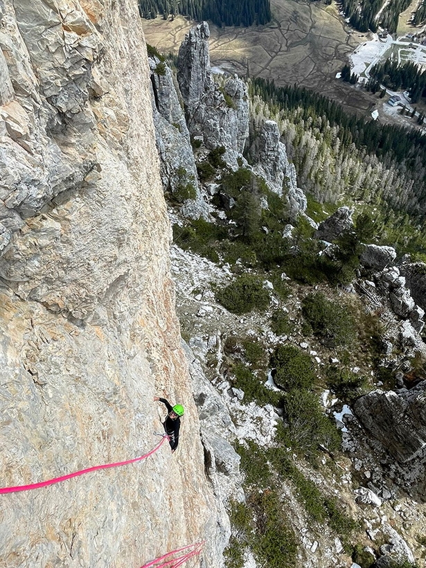 Via dei Caprioli, Popena Basso, Dolomiti, Simone Corte Pause, Eleonora Colli