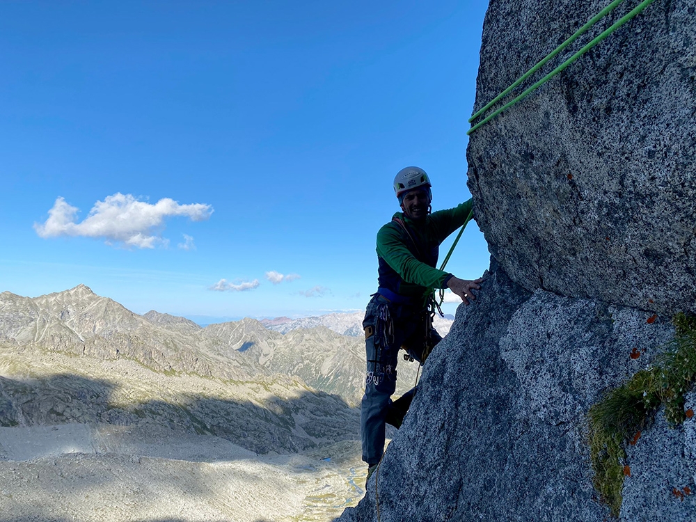 Presanella, Cima Bifora, Gracias a la vida, Francesco Salvaterra, Stefano Parziani