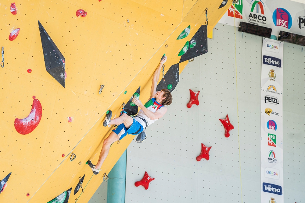 Paolo Sterni, European Lead Cup 2022, Arco, Italy