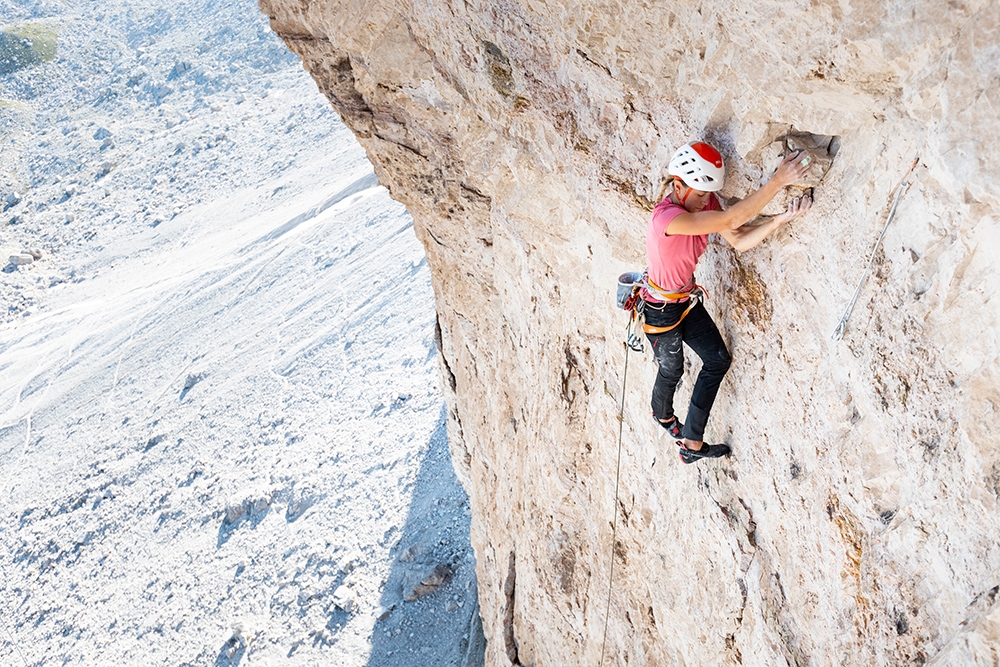 Federica Mingolla, Bellavista, Tre Cime di Lavaredo, Dolomites, Niccolò Bartoli