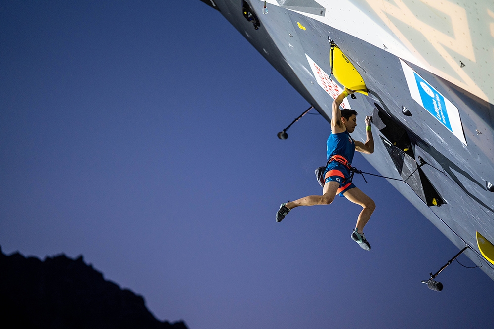Taisei Homma, Chamonix Lead World Cup 2022