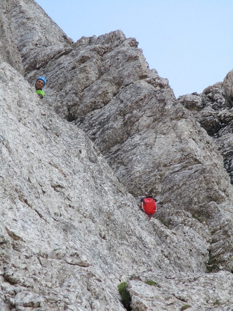 I colori dell’ombra, Torre Guarda, Mangart, Alpi Giulie, Mauro Florit, Daniele Pesamosca