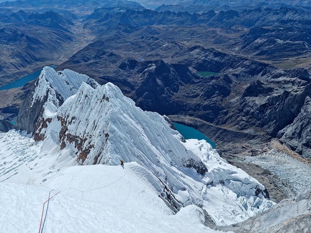 Siula Grande, East Face, Peru, Bru Busom, Marc Toralles